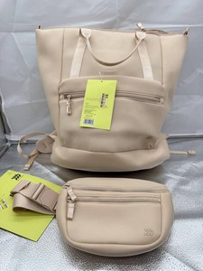Convertible Travel Backpack & Belt Bag Set (2pc)