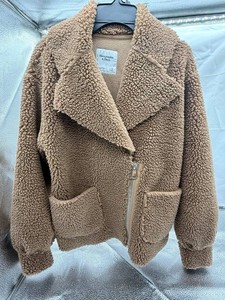 New Abercrombie & Fitch Sherpa Fleece Jacket Size XS
