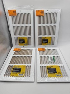 EverBilt E170 14 in X 8 in Air Return Grilles (Lot of 4)