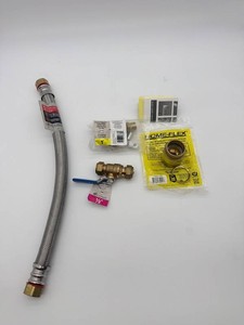 Everbilt, Home-Flex & Brass Plumbing Fittings Mixed Lot - 4 Pieces