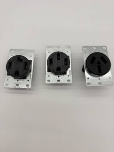 Leviton 50A Range Receptacles - 3-Piece Set