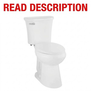 Glacier Bay Power Flush Toilet Bowl Base 1011528241 - As-Is