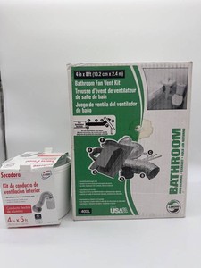 Lambro Bathroom Fan & Dryer Vent Kits - 2pc Mixed Lot