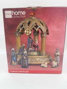 Jcpenney Home Collection Musical Nativity Set - 7 Piece Silent Night