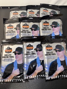 Ergodyne Chill-Its Cooling Towels (Lot of 9)
