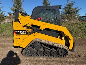 2015 Cat 257D Multi Terrain Tracked Skid Loader Skid Steer