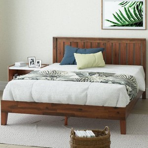 $271 Zinus Vivek Deluxe Wood Platform Bed, Queen