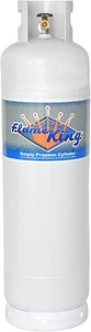 $229 Flame King 60LB POL Steel Propane Tank