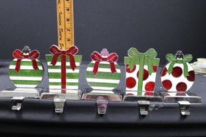 Christmas Gift Design Stocking Holders - Set of 5