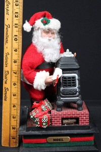 Vintage 1993 Holiday Creations Santa Christmas Figurine 14H