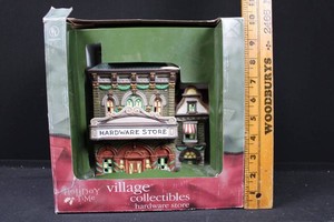 Holiday Time Village Collectibles Lighted Hardware Store