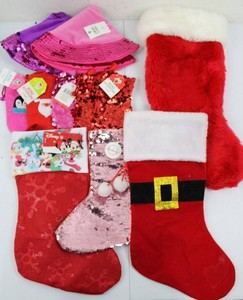 Christmas Stockings & Sequined Tree Skirts