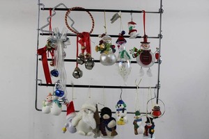 Christmas Ornament Mixed Lot - Snowmen, Santa & Holiday Figures