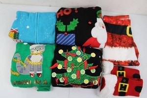 Christmas Holiday Sweaters, santa pants and socks