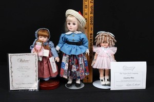 Paulineettes & Ginny Country Miss Doll Mixed Lot of 4