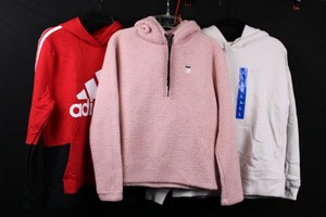 Adidas & (One New) Fila Hooded Tops Mixed Lot (Lot of 3)