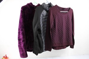 32 Degrees Fleece, Quilted Pullover & Insulated Jackets (Lot of 3)