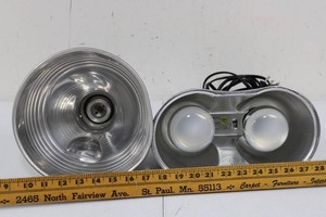Zoo Med LF-19 & Thrive DL-85 Reptile Light Fixtures Mixed Lot