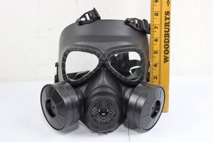Full-Face Respirator Mask With Dual Filter Housings