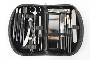 Manicure & Pedicure Grooming Kit With Tools and Case