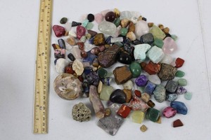 Mixed Lot Assorted Polished & Rough Stones