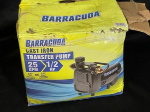 Barracuda 691-3303 12 HP Cast Iron Transfer Pump - 25 GPM