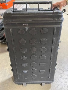 ECSCASE Protect Rolling Equipment Case With Aluminum Interior