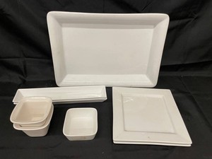 White Ceramic Servingware Assortment
