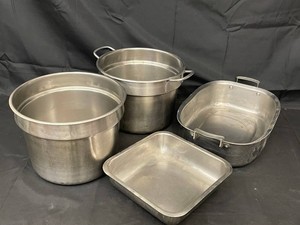 Commercial Metal Cookware Set (Lot of 4)