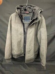 Tommy Hilfiger Mens Hooded Quilted Jacket Size M