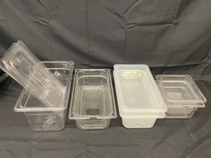 Clear & Translucent Plastic Food Storage Containers With Lids