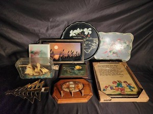 96 - Mixed Decorative Wall Art, Trays & Display Pieces (Lot of 10)