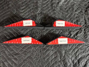 9 - Tesla Cybertruck Concealed Door Handle Trim Set - 4-Piece