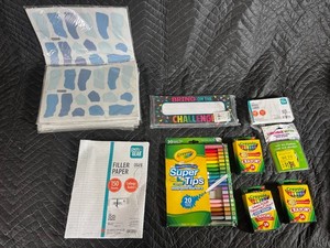 13 - Mixed Lot Crayola Supplies, Paper & School Stationery