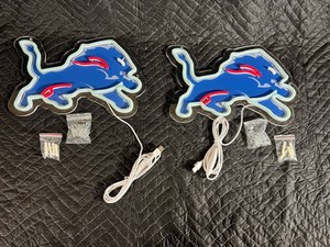 19 - Pugma X004G3GHK5 Football Neon Signs (Lot of 2)