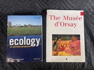 30 - Ecology an Australian Perspective & the Musee dOrsay Books (Lot of 2)