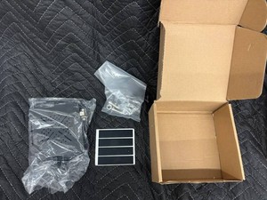 36 - X004W01TV Aluminum RV Bumper End Caps (Lot of 2)