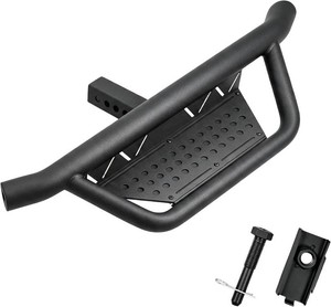 Bemury Textured Black Hitch Step