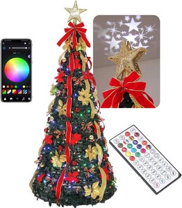 Garvee 6 Pop-Up Pre-Lit Christmas Tree