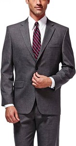 $150 J.M. Haggar Premium Stretch Classic Fit Suit Separates - Pants & Jackets Size 52 Regular(Stock photo used for illustration purposes, Suit Jacket Only)