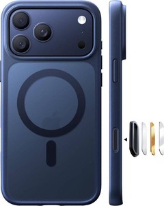 $26 TORRAS Stronger Magnetic & Shockproof for iPhone 17 Pro Max Case Deep Blue