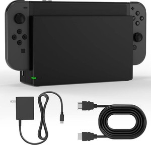 $44 Dock Station for Nintendo SwitchSwitch OLED, Replacement 3-in-1 TV Dock Set with Original IC Module, AC Charger & High-Speed HDMI Cable for 1080P HD Output Not Compatible with Sw 2