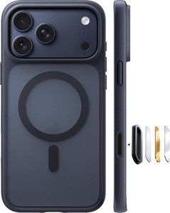 $26 TORRAS Stronger Magnetic & Shockproof for iPhone 17 Pro Max Case Black