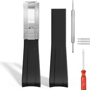 $37 20mm Watch Band for Rolex Rubber Strap 20mm 21mm 22mm