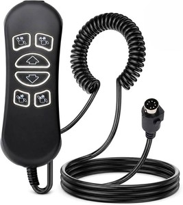 $40 HSW306 Lift Chair Remote Replacement 6 Button 7 Pin USB Charging