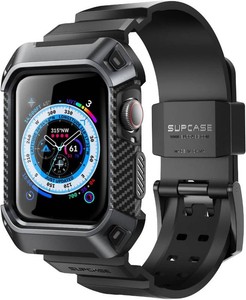 $22 SUPCASE for Apple Watch 987654SE Case with Band 44mm45mm Black