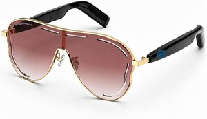 $27 Bluetooth 5.4 Smart Glasses for Women and Men, Open-Ear Audio