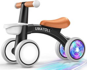 $36 Umatoll Baby Balance Bike Toy for 1 Year Old Boy Girl, First Birthday Gift