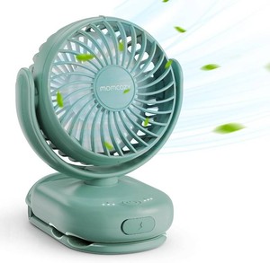 $27 Momcozy Portable Stroller Fan with Clip, 4-Speed Mini Cooling Fan, 0.26 Lb