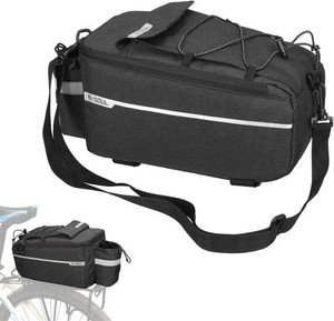 $20 Bike Bag Back Rack Bag Waterproof Bicycle Panniers Carrier